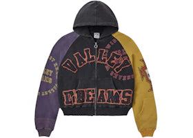 Vale Forever Crest Zip Up Hoodie Multicolor - authentic Vale Forever apparel