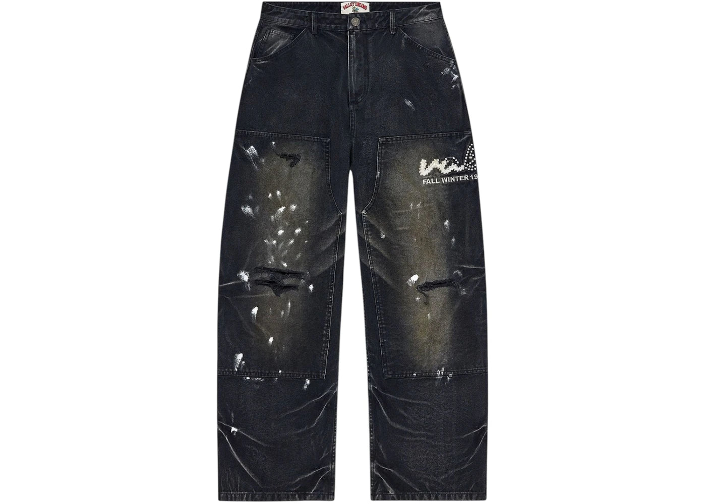 Vale Forever Daily Work Pants Painted Black - vue secondaire A