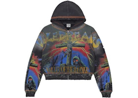 Vale Forever Damned Big Zip Up Hoodie Black