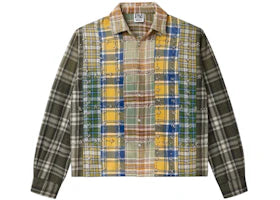 Vale Forever Earth Day L/S Flannel Green/Patchwork - vue 360