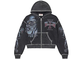 Vale Forever Hardy Boyz Zip Up Hoodie Black