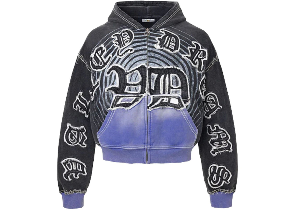Vale Forever Hypnoytiq Zip Up Hoodie Black - vue secondaire A