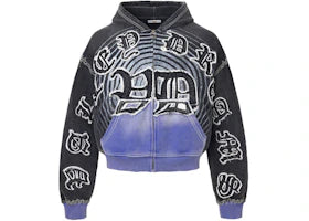 Vale Forever Hypnoytiq Zip Up Hoodie Black