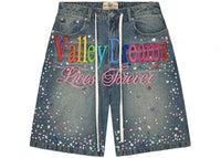 Vale Forever Ice Cream Jorts Light Rinse