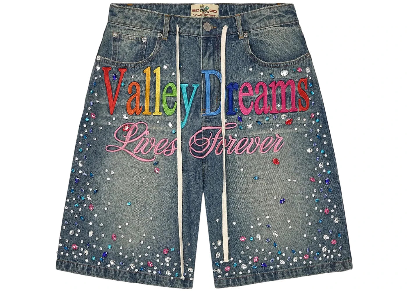 Vale Forever Ice Cream Jorts Light Rinse - vue secondaire A