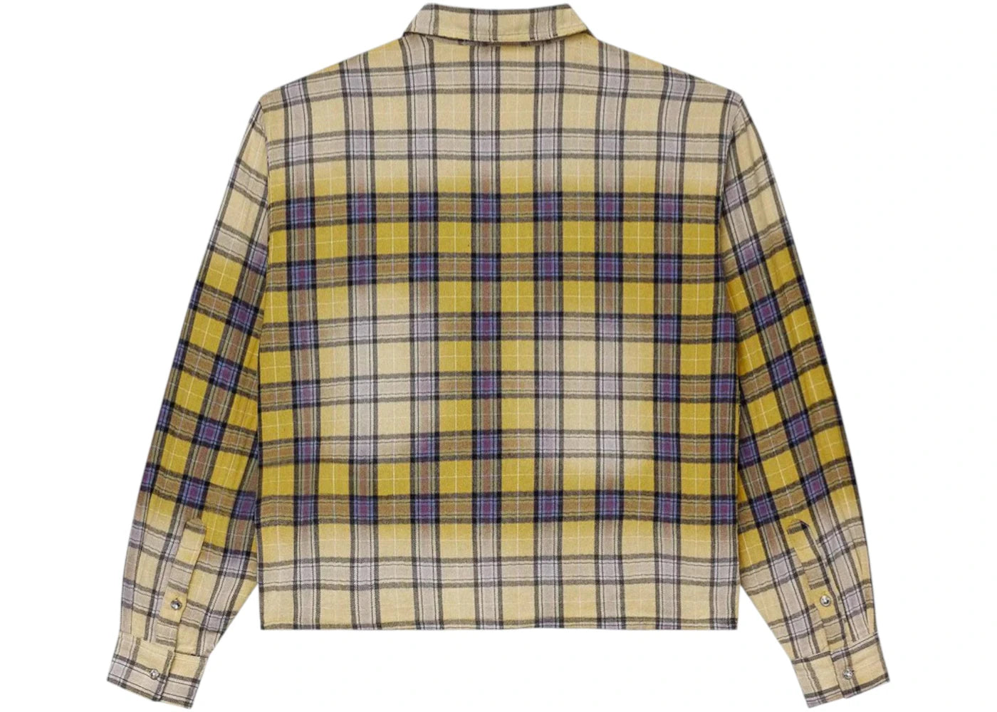 Vale Forever Lemonhead L/S Flannel Yellow/Blue - vue secondaire B