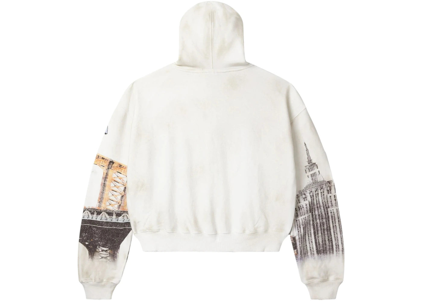 Vale Forever NYC Zip Up Hoodie White - vue secondaire B