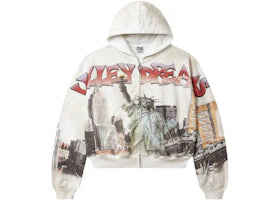 Vale Forever NYC Zip Up Hoodie White