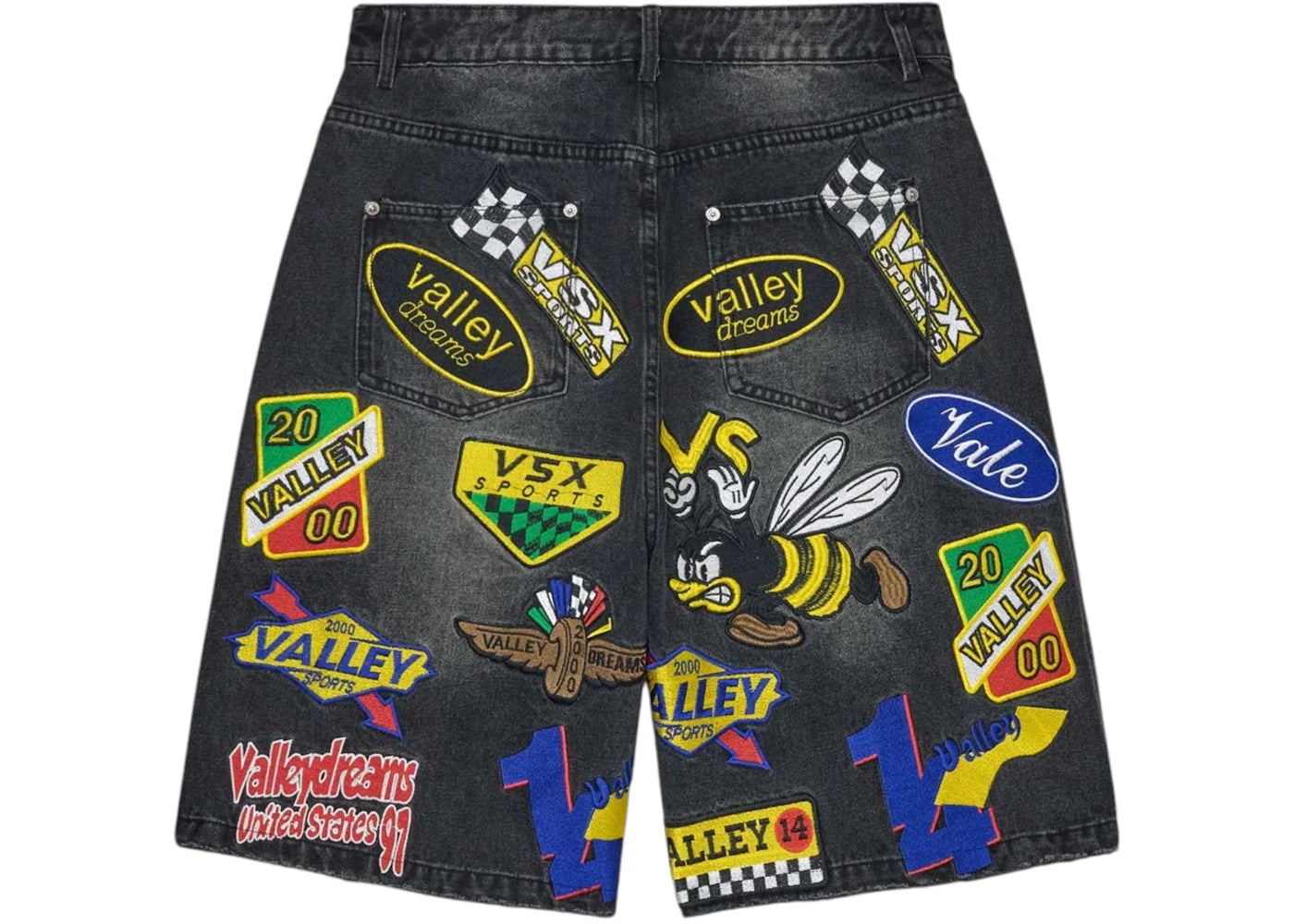 Vale Forever Passport Jorts Black - vue secondaire B