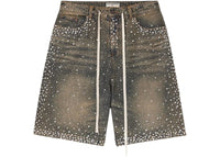 Vale Forever Rainstorm Mid Jorts Mid Wash