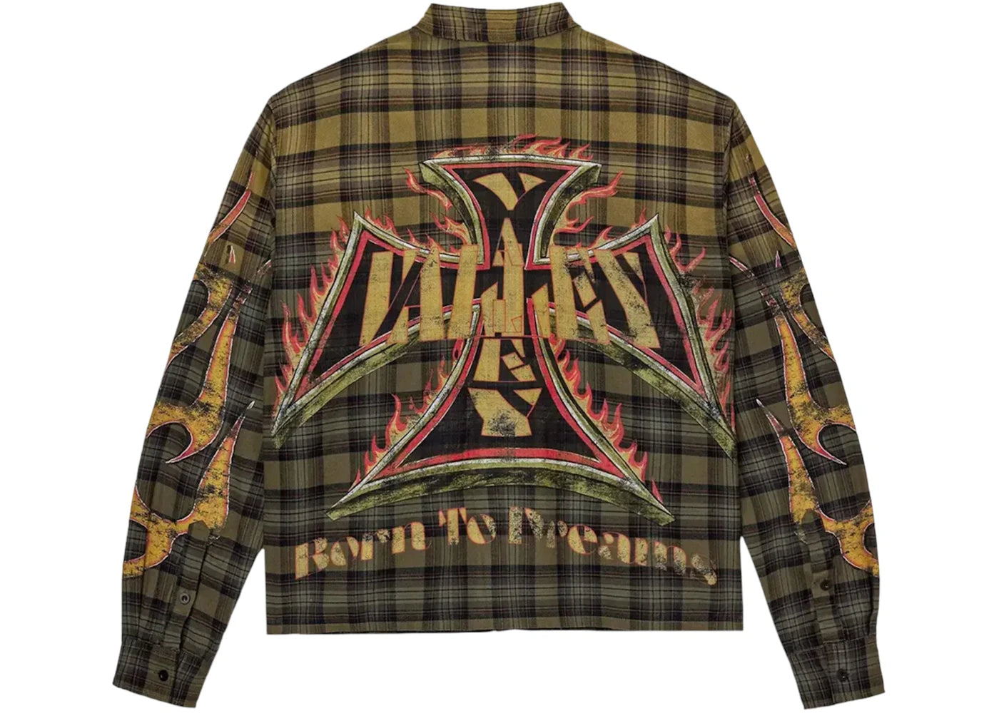 Vale Forever Reborn Flannel Green - vue secondaire B