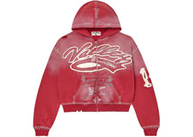 Vale Forever Religion Zip Up Hoodie Burn