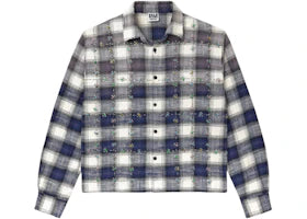 Vale Forever Sky Gems L/S Flannel Navy