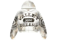 Vale Forever Spiral Zip Up Hoodie Ash Grey