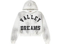 Vale Forever Classico Zip Up Hoodie White
