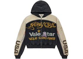 Vale Forever Vale Star Zip Up Hoodie Dest/Black/Tan