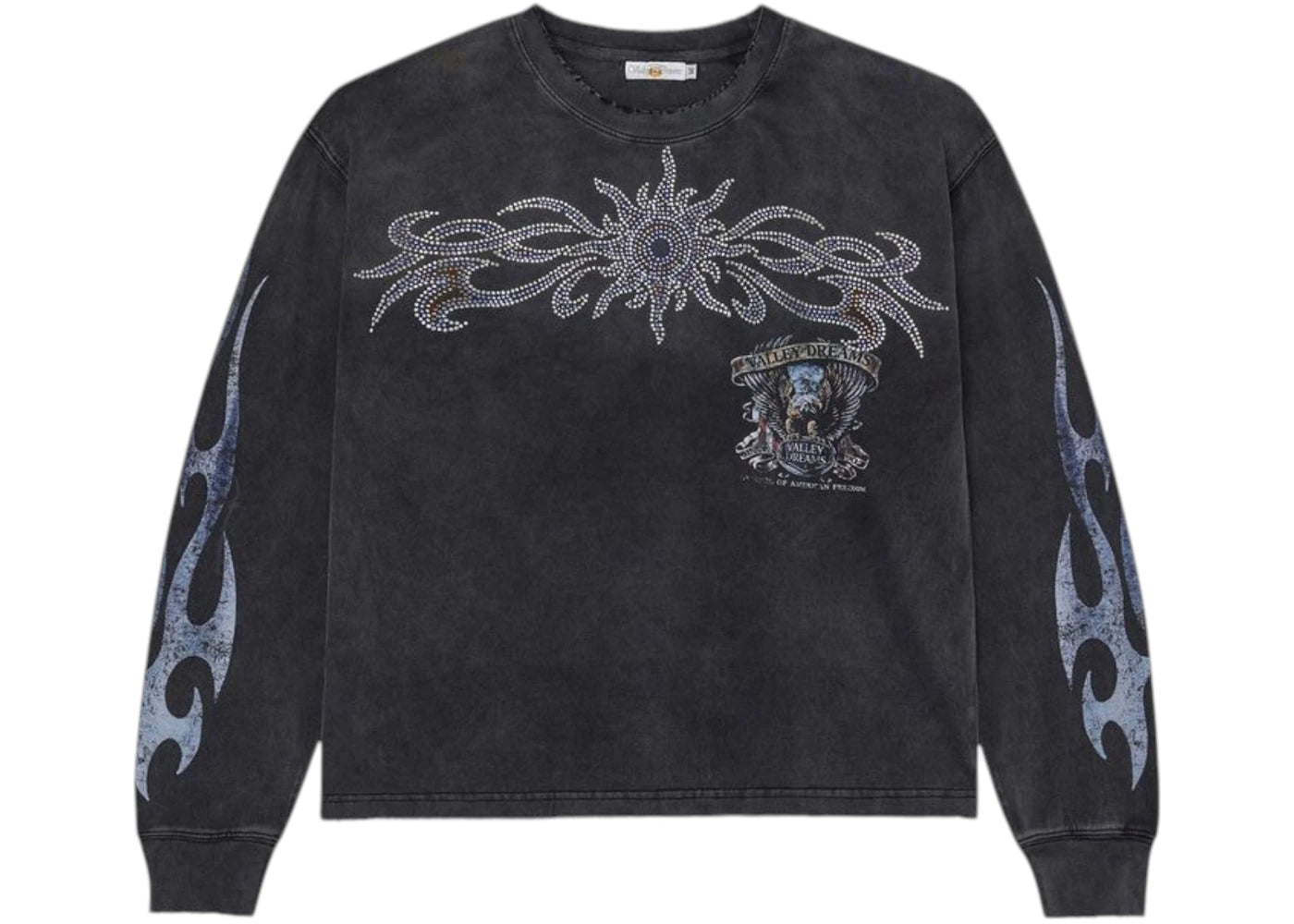 Vale Forever Valley Bling Long-Sleeve Tee Black - vue secondaire A