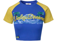 Vale Forever Wavy Femme Tee Blue