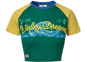 Vale Forever Wavy Tee Femme Tee Green - vue 360
