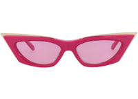 Valentino Cat Eye-Frame Acetate and Titanium Sunglasses Pink Pink Pink (VLS-113C-55)