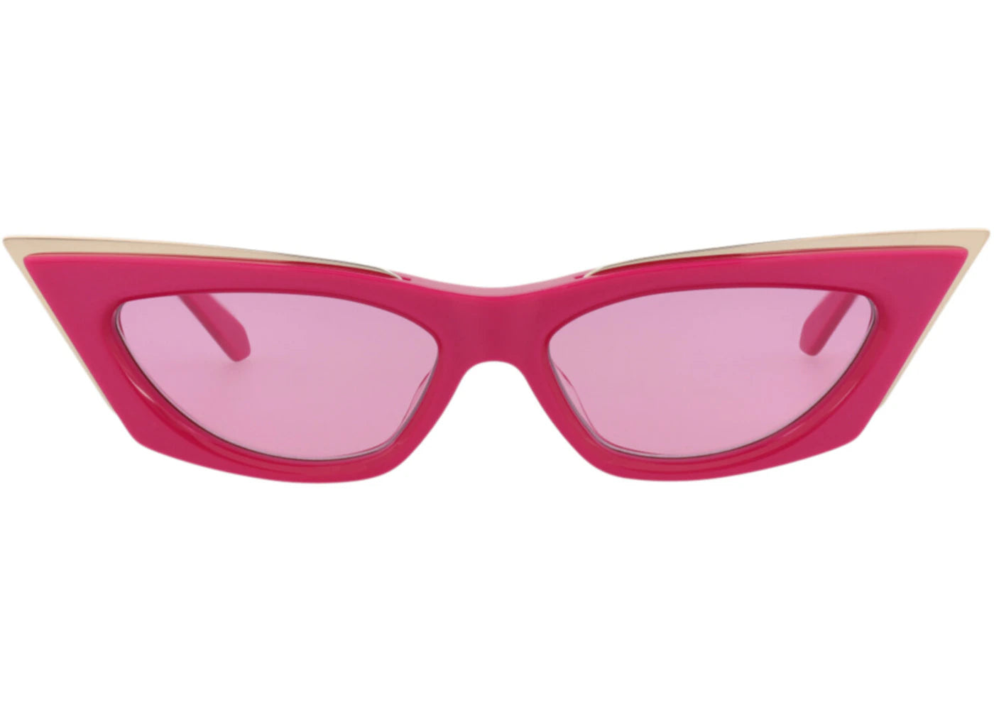 Valentino Cat Eye-Frame Acetate and Titanium Sunglasses Pink Pink Pink (VLS-113C-55) - vue secondaire A