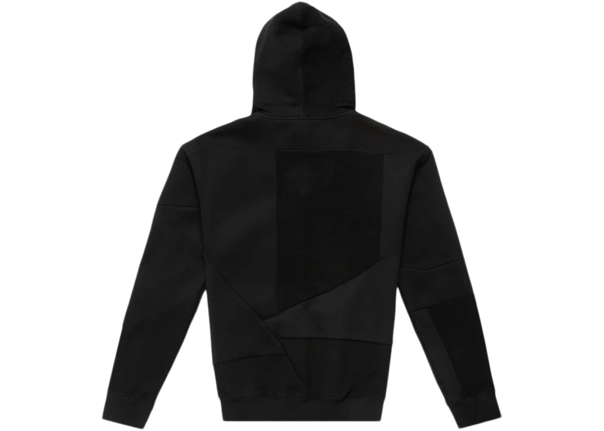 Valentino Felpa Patchwork VLTN Hoodie Black/White - vue secondaire B