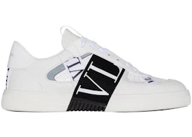 Valentino Garavani VL7N Sneaker Low Top White Black Grey - vue 360