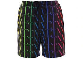 Valentino Vltn Times Bermuda Shorts Multicolor