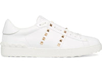 Valentino Garavani Rockstud Untitled White Platinum-finish Stud