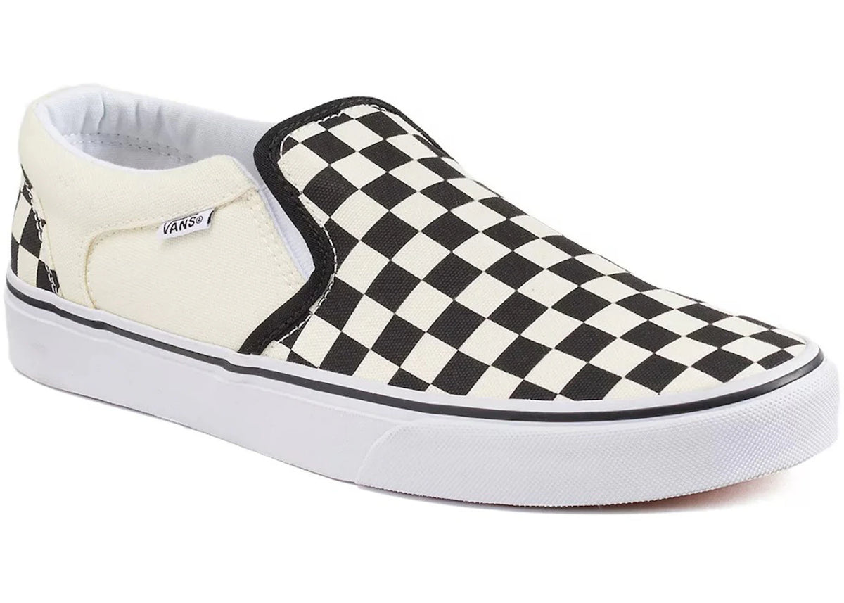 Vans Asher Slip-On Checkerboard - vue secondaire A