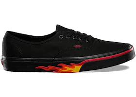 Vans Authentic Black Flame Wall - vue 360