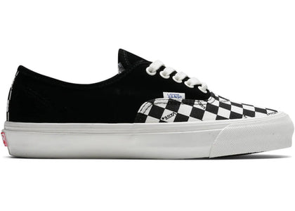 Vans Authentic OG LX Black Checkerboard Toe - authentic Vans sneakers