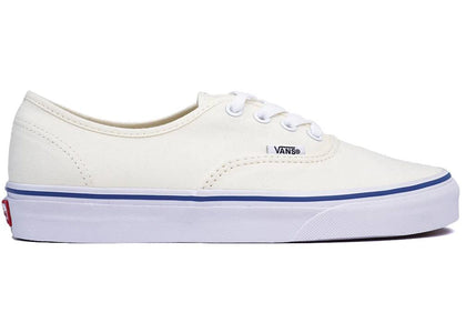 Vans Authentic White Blue Foxstripe - authentic Vans sneakers