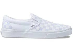 Vans Classic Slip-On White Checkerboard - authentic Vans sneakers