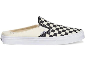 Vans Classic Slip-On Mule Checkerboard Black White - vue 360