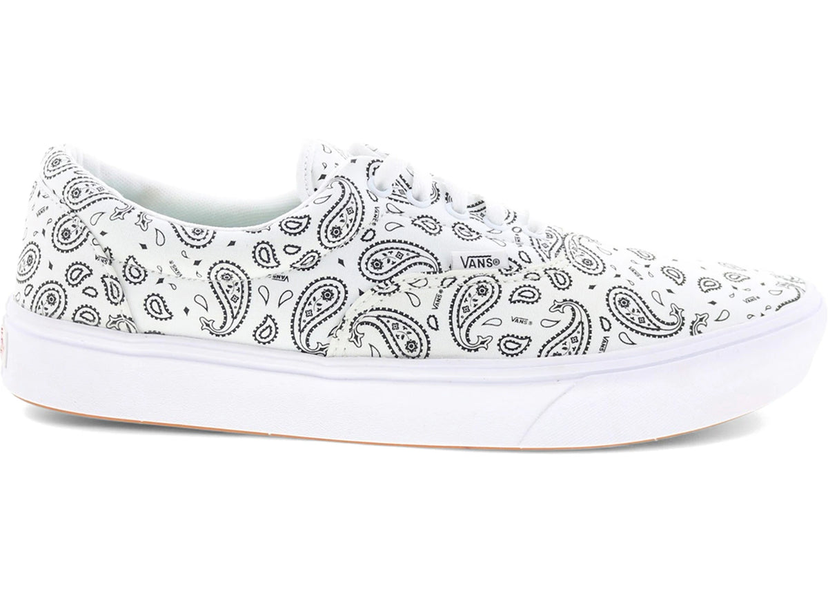 Vans ComfyCush Era Paisley White - vue secondaire A