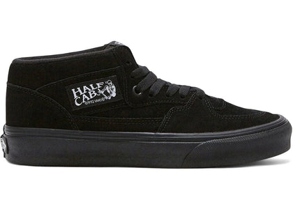 Vans Half Cab Black Suede - authentic Vans sneakers