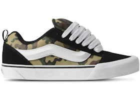 Vans Knu Skool Black Green Camo
