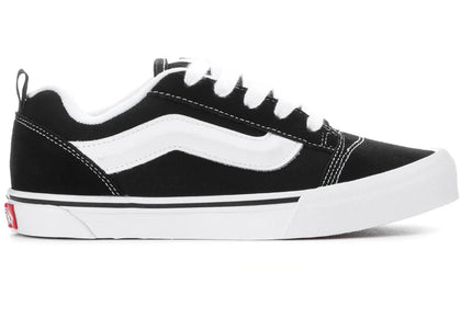 Vans Knu Skool Black True White (Youth) - authentic Vans sneakers