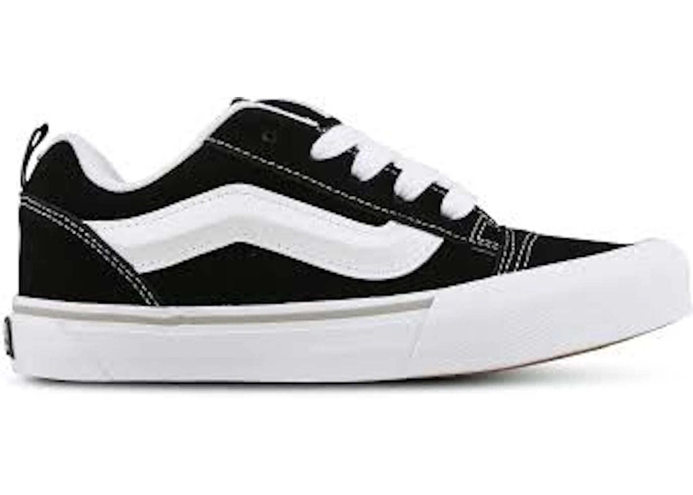 Vans Knu Skool Black White (Youth) - vue 360