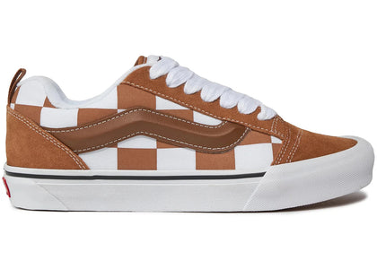 Vans Knu Skool Mega Check Brown - authentic Vans sneakers