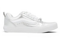 Vans Knu Skool Metallic Leather Silver (Women's)