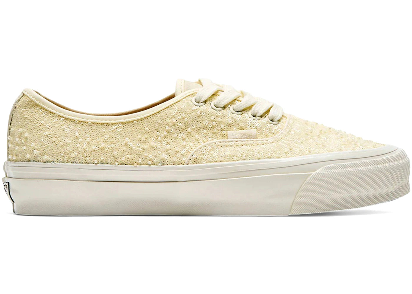 Vans LX Authentic 44 Beaded Champagne Beige - vue 360
