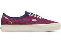 Vans LX Authentic 44 EK Punk Check Red Blue