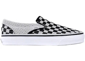 Vans LX Classic Slip-On 98 EK Checkerboard Black Marshmallow - authentic Vans sneakers