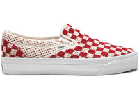 Vans LX Classic Slip-On 98 EK Checkerboard Red Marshmallow