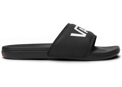 Vans La Costa Slide Black White - authentic Vans sneakers