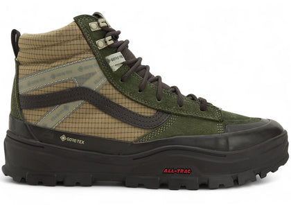 Vans MTE Sk8-Hi Gore-Tex Insulated Dark Green Dark Brown - authentic Vans sneakers