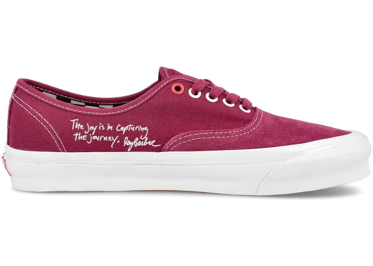 Vans OG Authentic LX Ray Barbee Leica Red - vue secondaire B