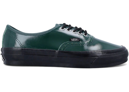 Vans OTW Authentic 44 Siped Vibram Gloss Leather Brogue Emerald Green - authentic Vans sneakers